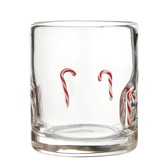 Candy Cane Glass