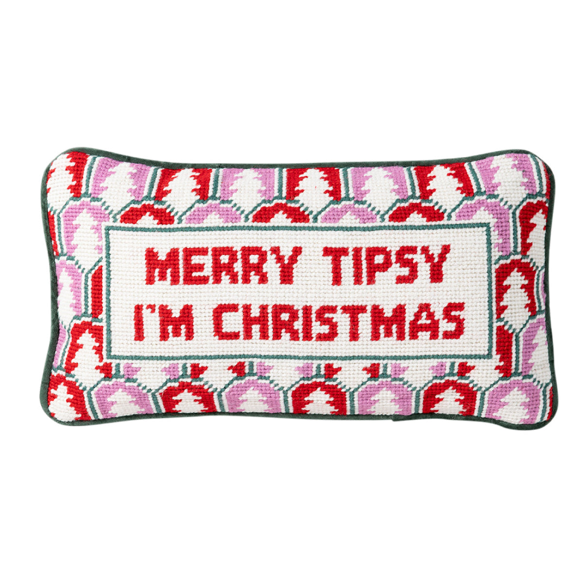 Merry Tipsy Needlepoint