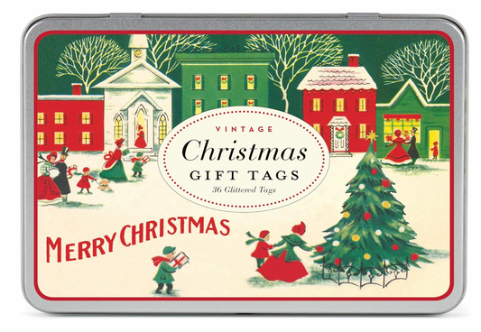 Vintage Gift Tags - Village