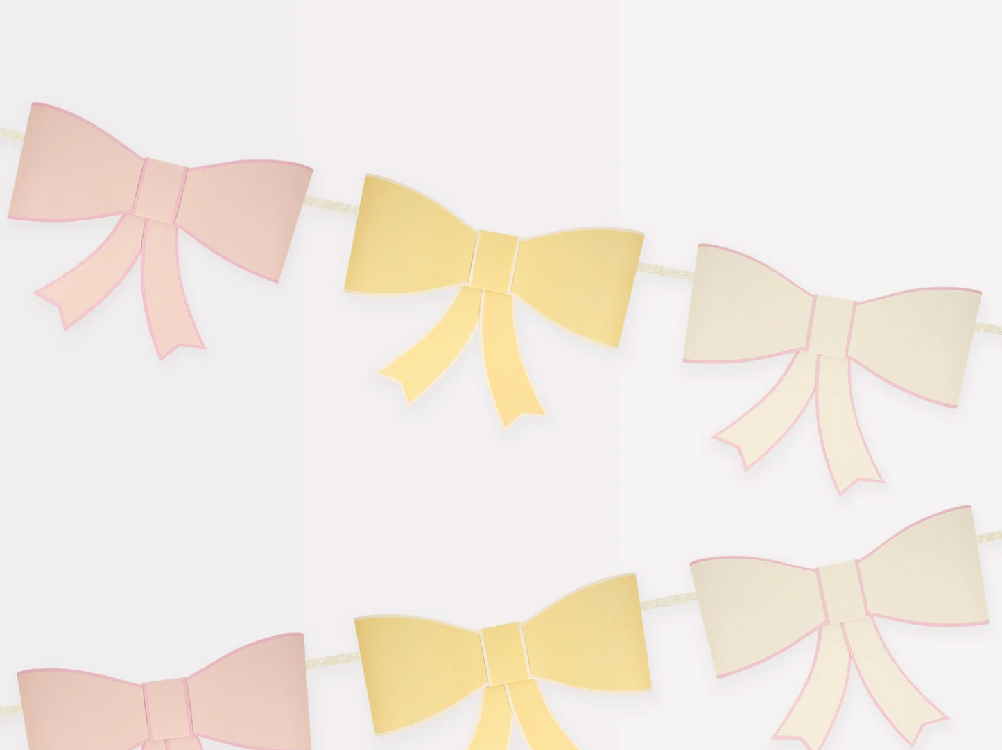 Bow Paper Garland