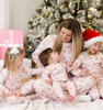 Santa Baby Pink Pajama Womens