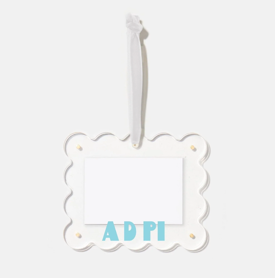 Sorority Picture Ornament