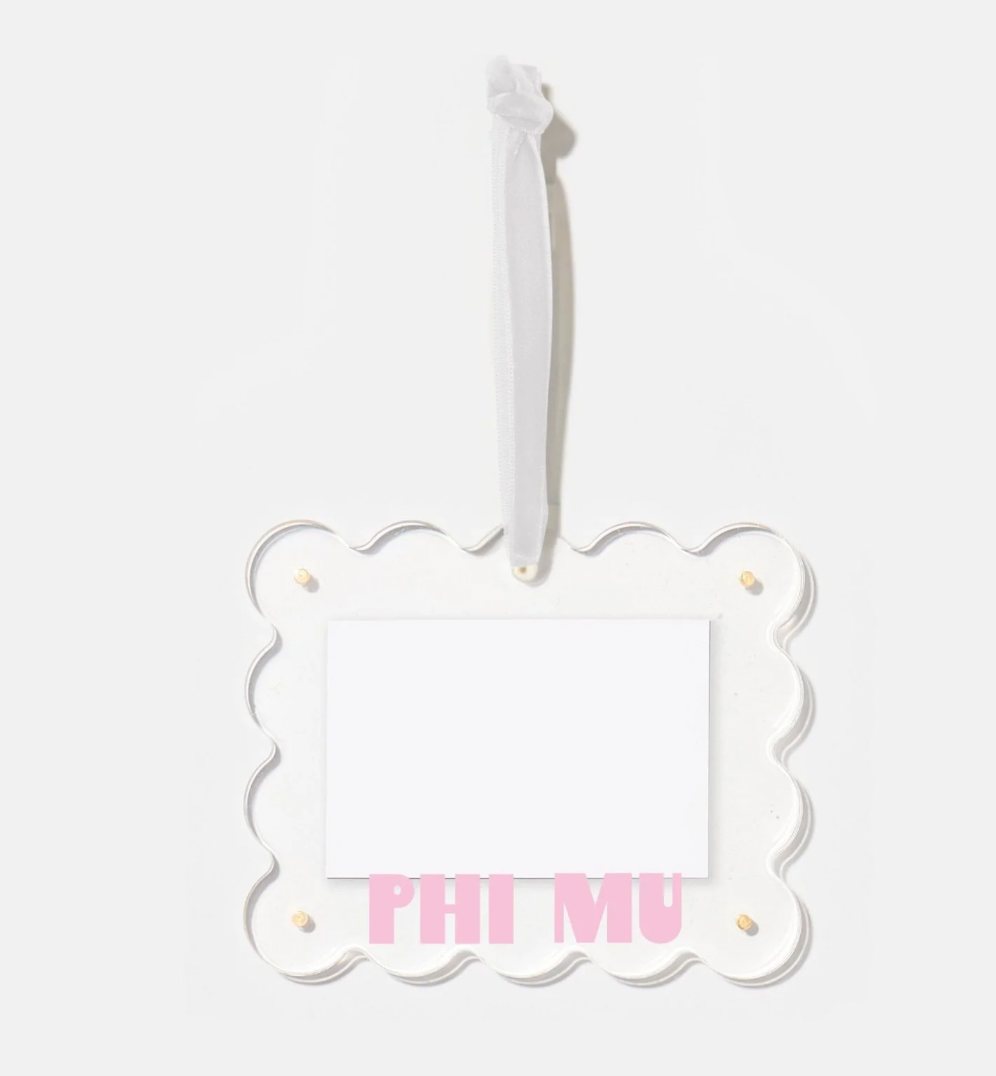 Sorority Picture Ornament