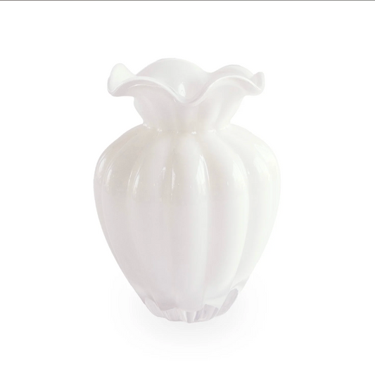 GLASS Vento Medium Vase (Cream)