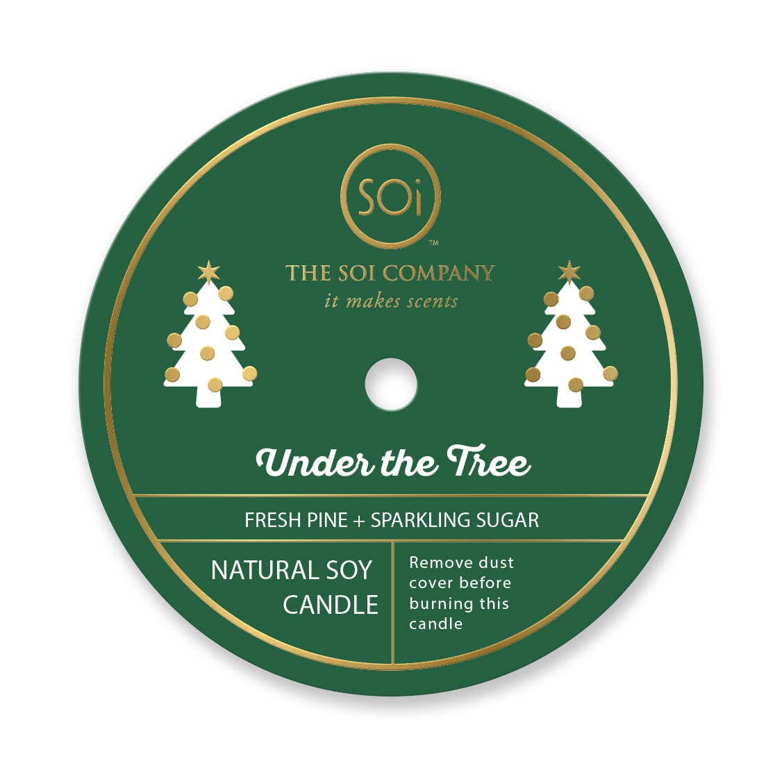 The SOi Company - Tree & Gift 12oz Icon Candle
