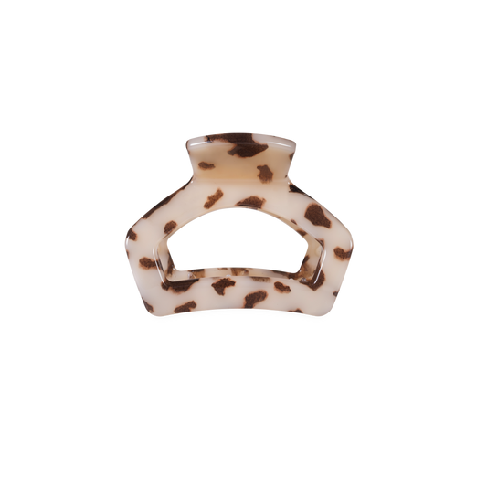 TELETIES - Open | Blonde Tortoise | Petite Claw Clip