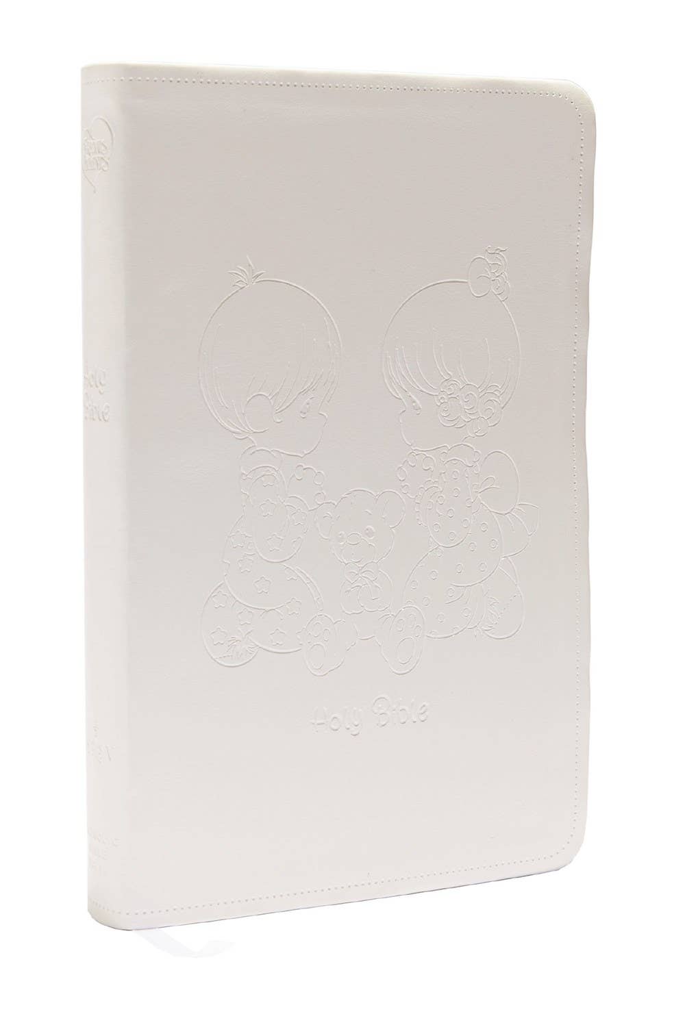 HarperCollins Christian Publishing - NRSVCE, Precious Moments Bible, White, Leathersoft, Comfort