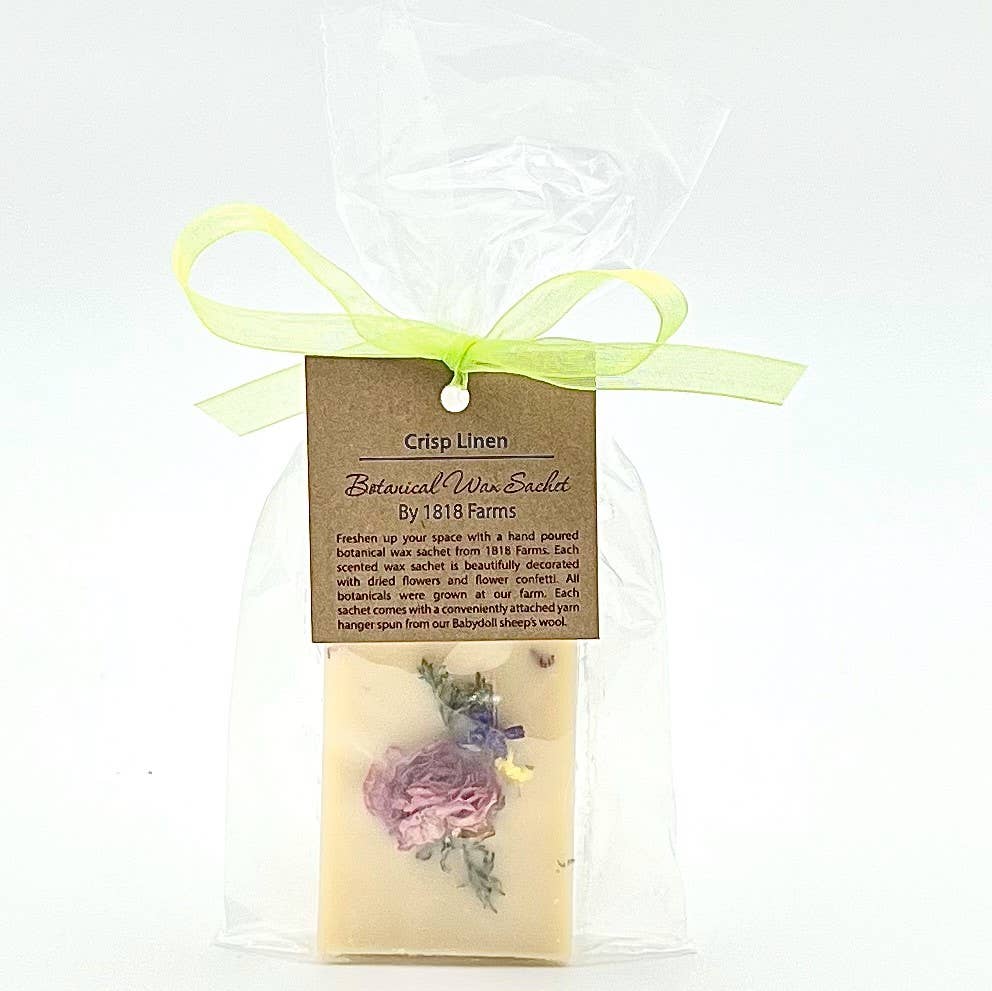 1818 Farms - Botanical Wax Sachet featuring 1818 Farms Dried Flowers: Flower Truck