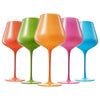 Colors of South Beach Wine Glass Set