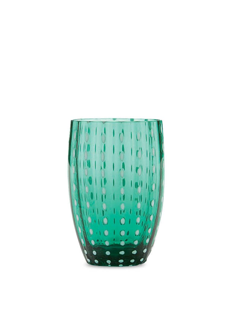 Zafferano America - Perle Tumbler: Aquamarine