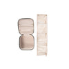 Leah Travel Jewelry Case with Pouch: Gold-3515