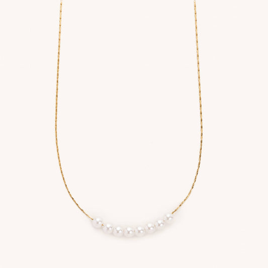 Nikki Smith Designs - Nina Dainty Pearl Necklace