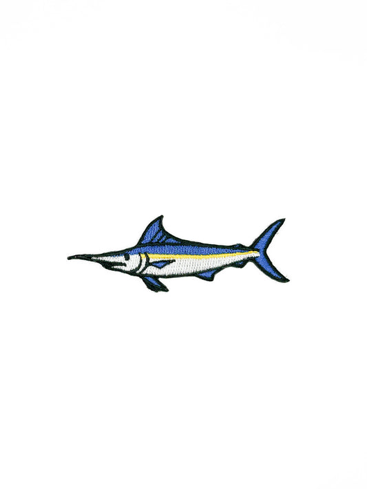 Field Trip Threads - Marlin Embroidered Patch – Swordfish Patch, Sport Fishing