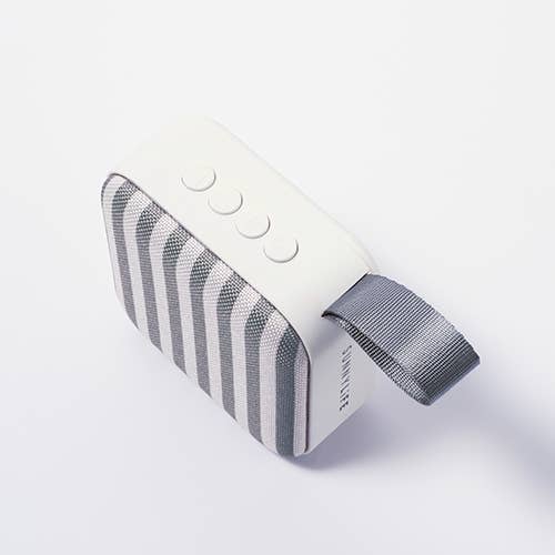 Sunnylife - Portable Travel Speaker The Vacay Olive Stripe