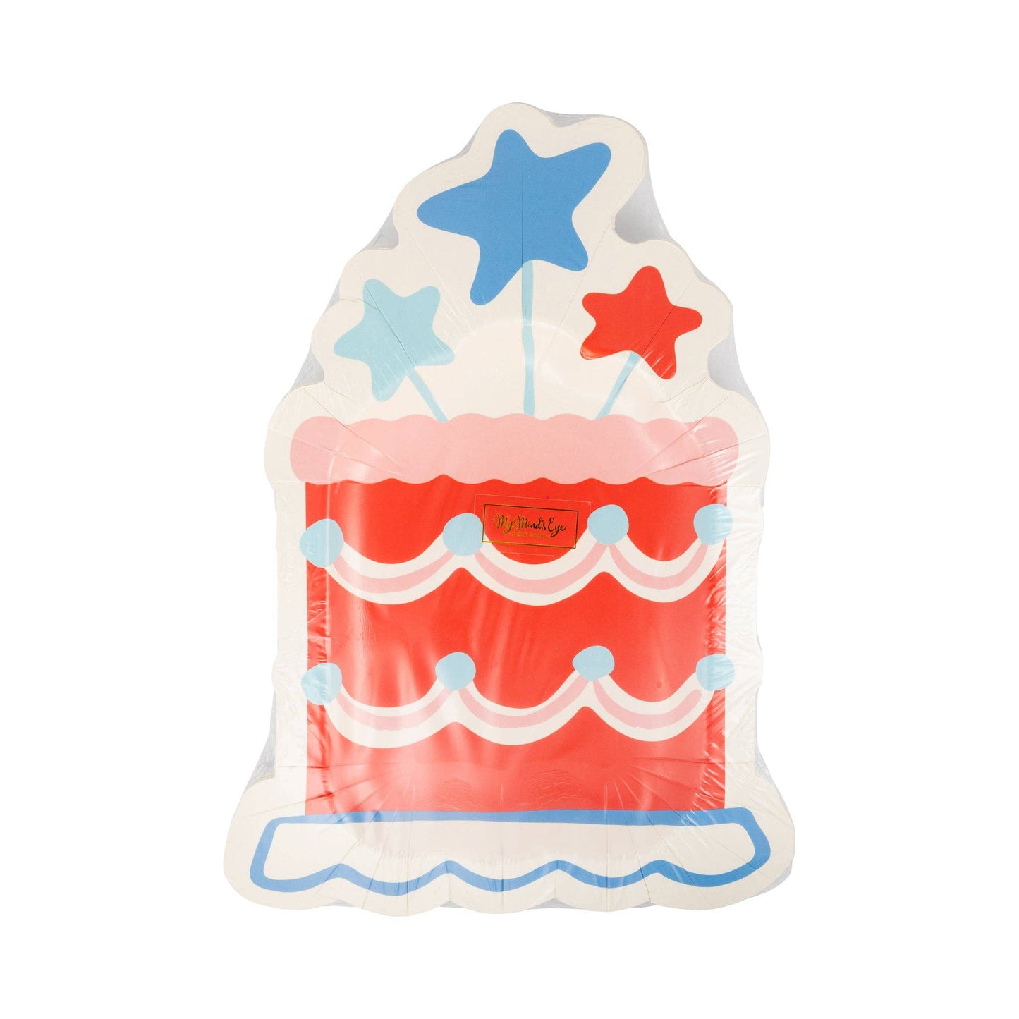 My Mind’s Eye - SMT1141 - Summer Cake Shaped 11" Paper Plate