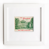 Match South - The Greenbrier Smokeshop: White frame: $135