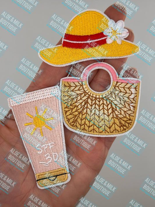 Aloe and Milk Boutique - Sunscreen Patch, Pool Party, Girls Weekend, Beach Bag