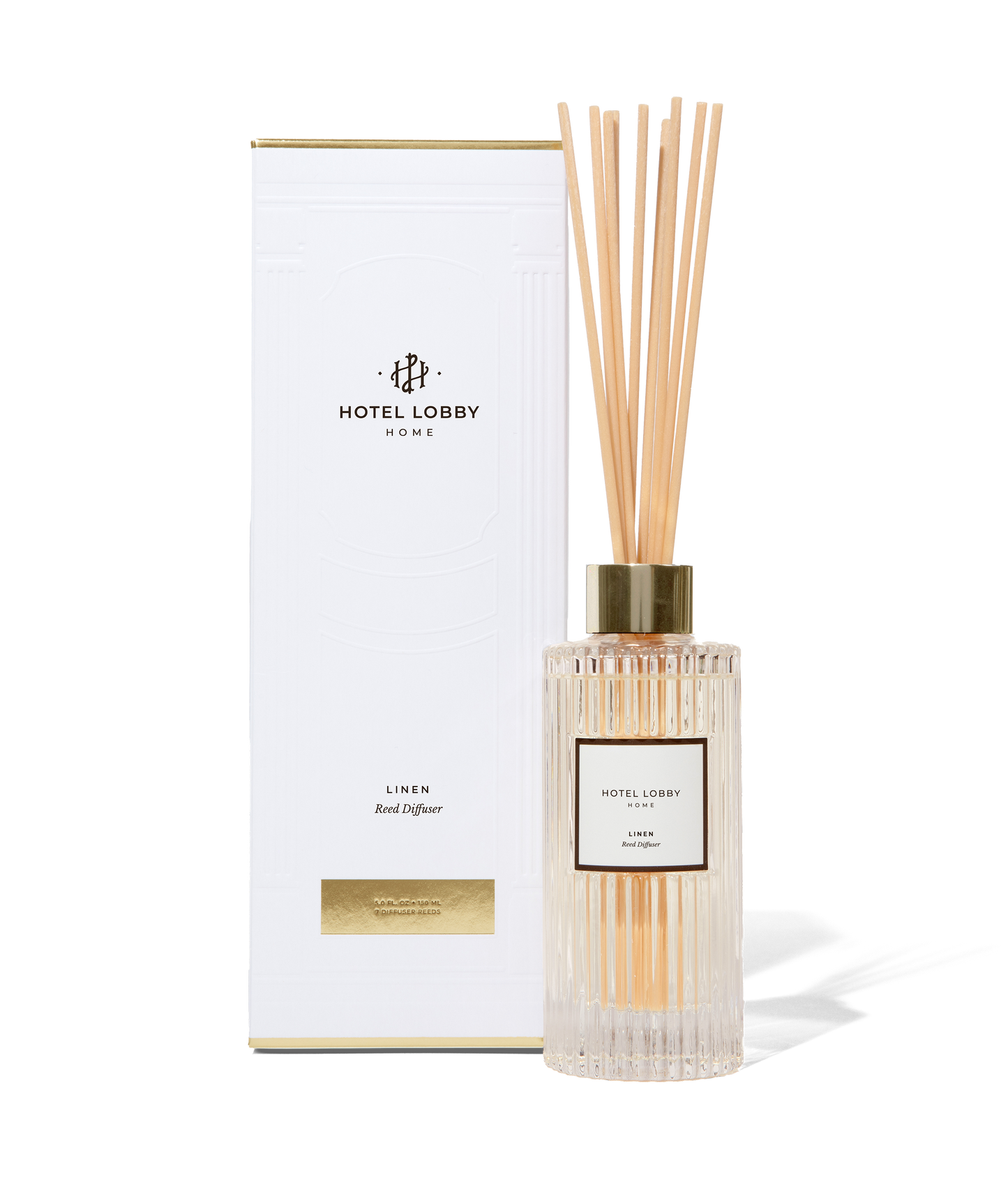 Hotel Lobby Candle - Linen - Luxury Reed Diffuser - Home Decor & Gifts