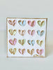 Anna Walding Art - Candy Hearts 4x4 Canvas