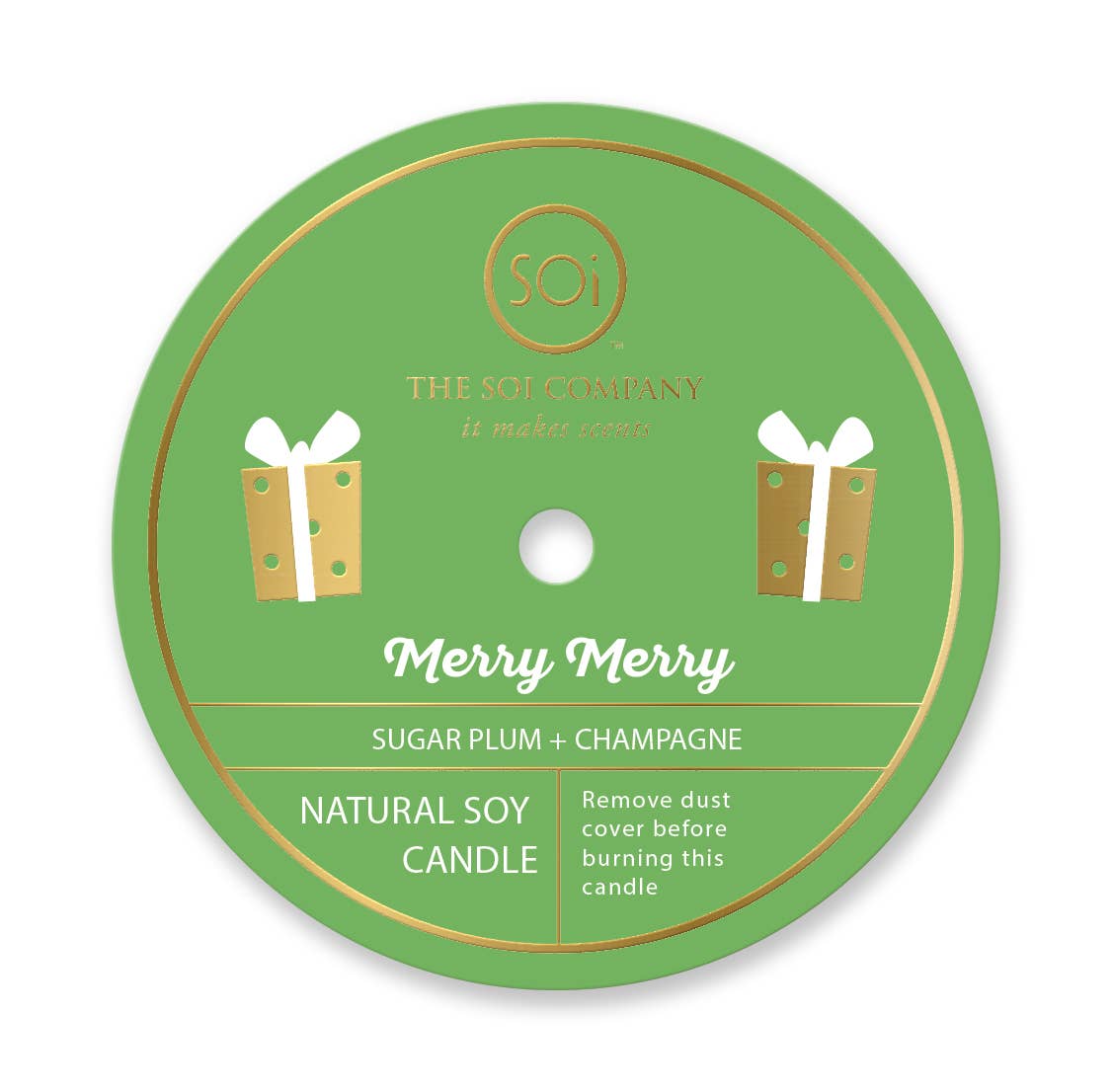 The SOi Company - Merry Merry 12oz Icon Candle
