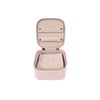 Leah Travel Jewelry Case with Pouch: Gold-3515