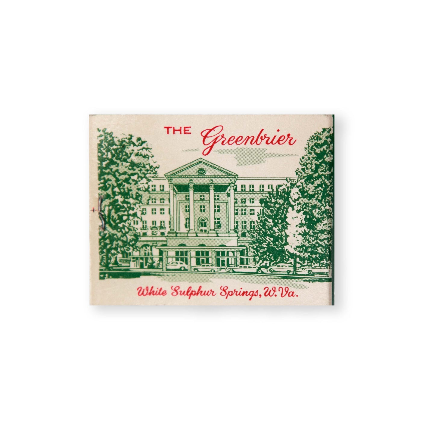 Match South - The Greenbrier Smokeshop: White frame: $135
