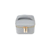 Leah Travel Jewelry Case with Pouch: Gold-3515