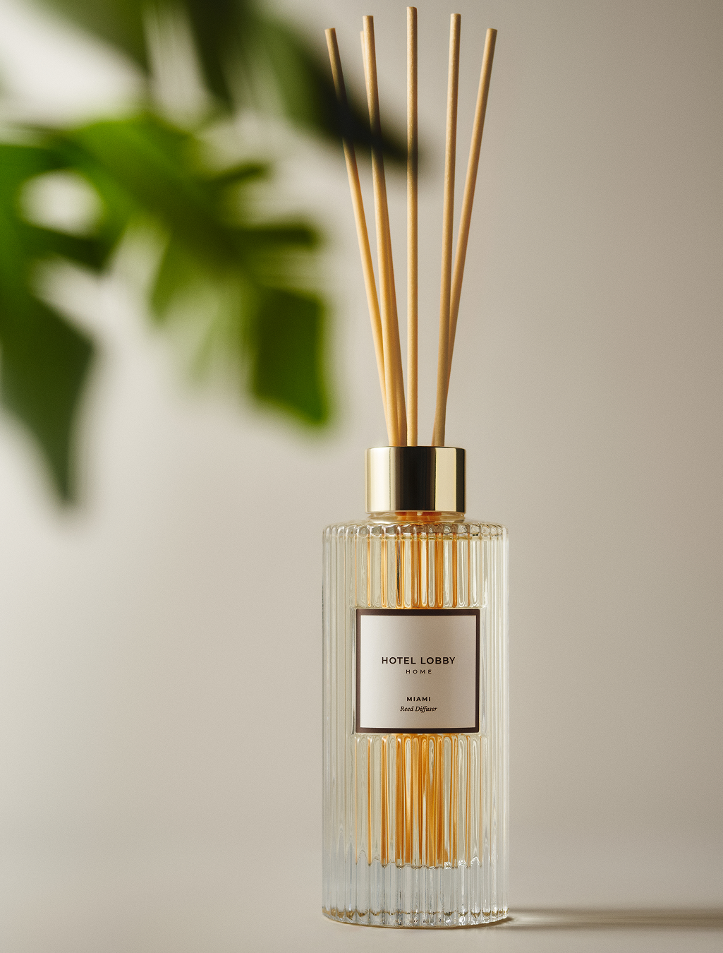 Hotel Lobby Candle - Miami Reed Diffuser