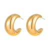 Olivia Le - Chunky Gold Hoop Earrings