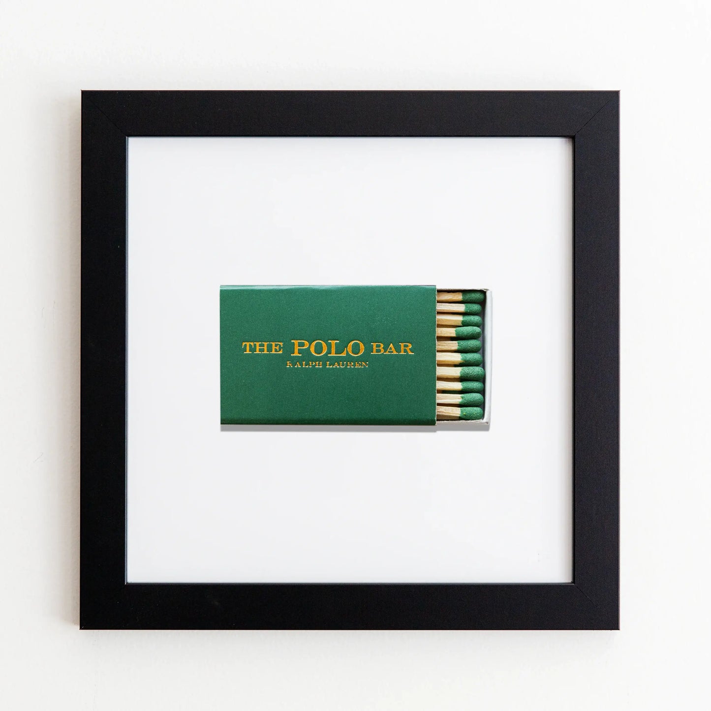 Match South - The Polo Bar: White Frame