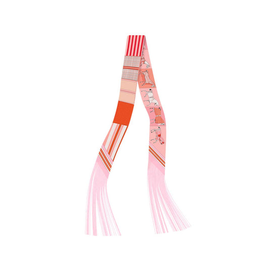Gemelli - Frilly Scarf with Fringe - N