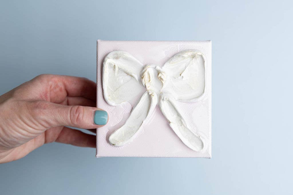 HappiesByAMS - Canvas - 4x4 inch - Bows