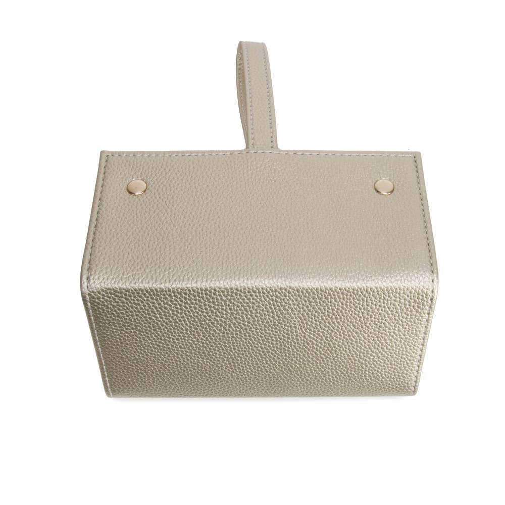 Leah Eyewear & Jewelry Case Gold