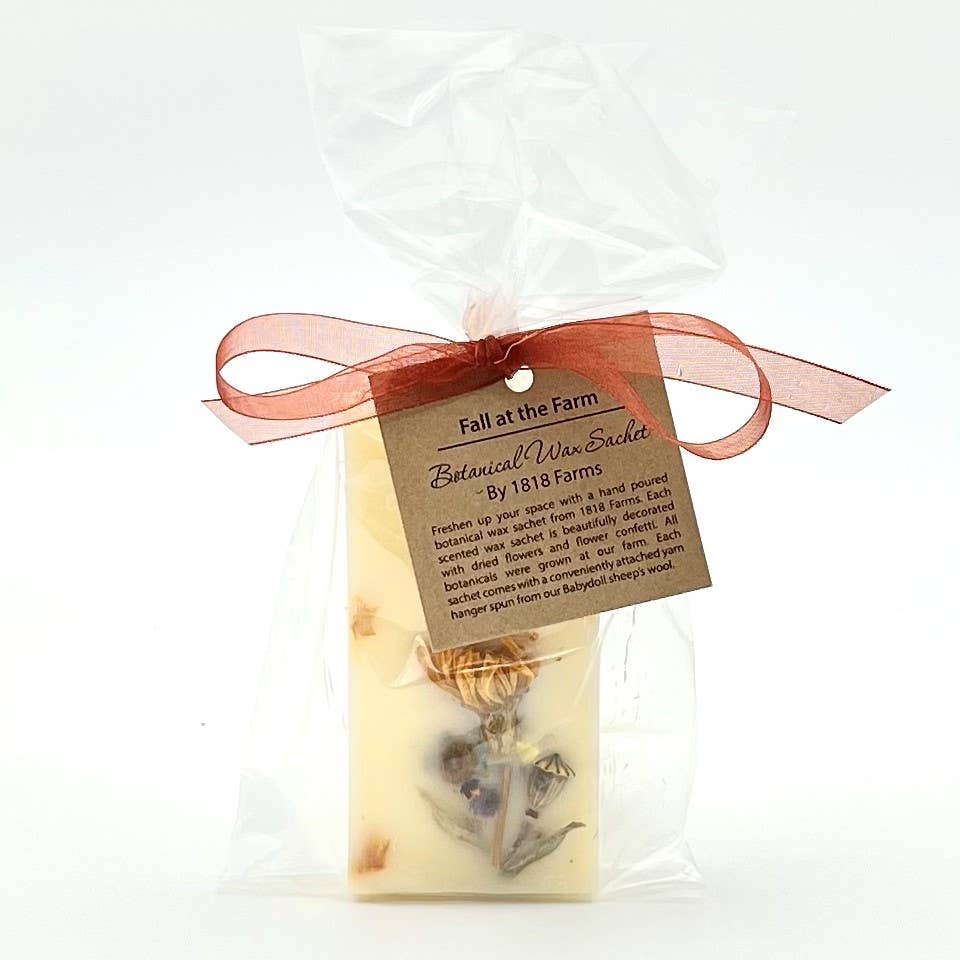 1818 Farms - Botanical Wax Sachet featuring 1818 Farms Dried Flowers: Flower Truck