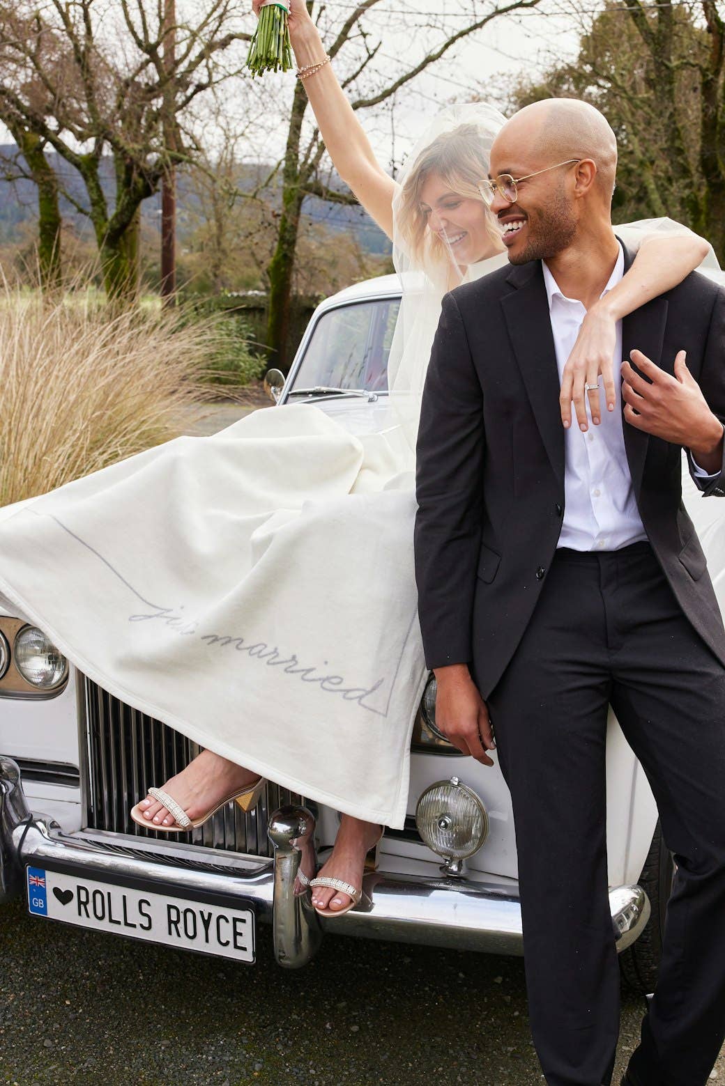 ChappyWrap - Just Married Blanket: Original