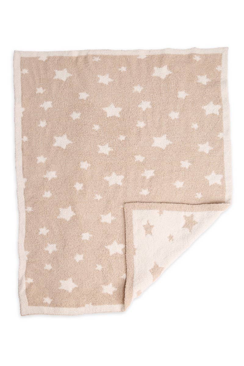 Fashion City - Kids Multi Print Luxury Soft Throw Blanket: Star / ONE SIZE