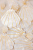 St Armands Designs of Sarasota - White Tortoise Statement Shell Earrings