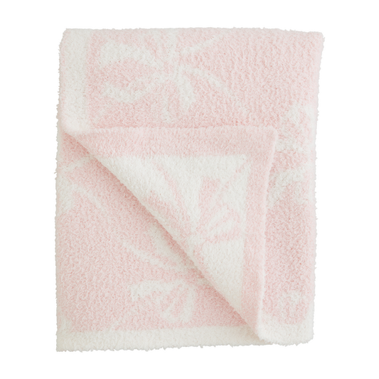 Pink Bow Blanket