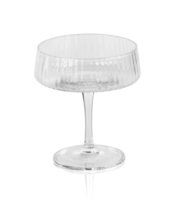 Bandol Fluted Textured Martini Glasses, Set of 4