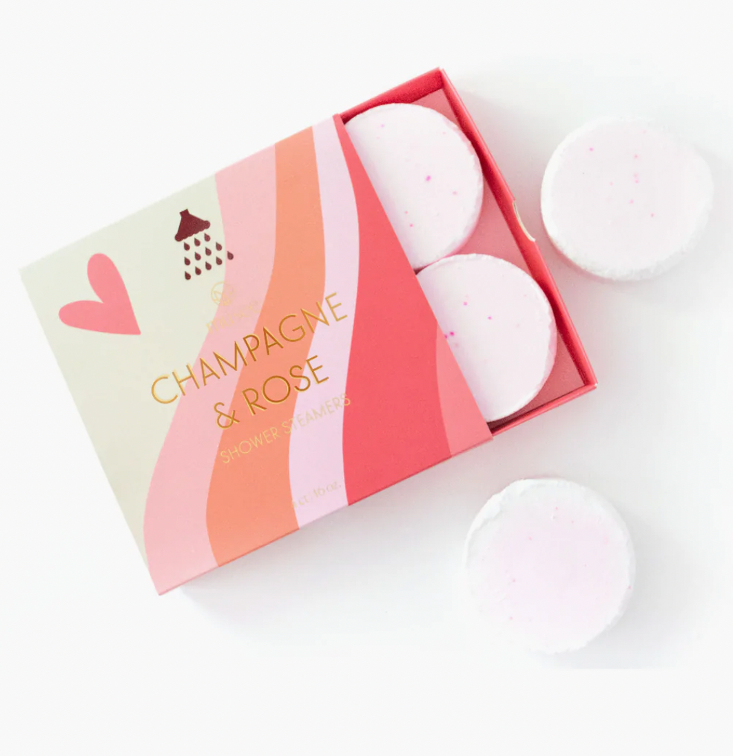 Champagne & Rose Shower Steamer