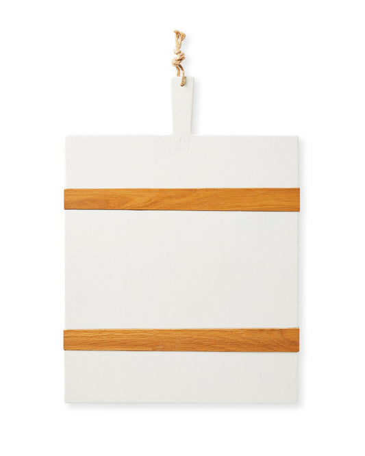 White Rectangle Charcuterie Board by ETU Home