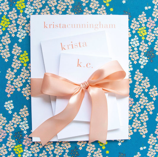 Personalized Notepad Set