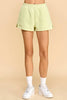 TCEC - CP9795-High waisted Sweat Shorts: White / M
