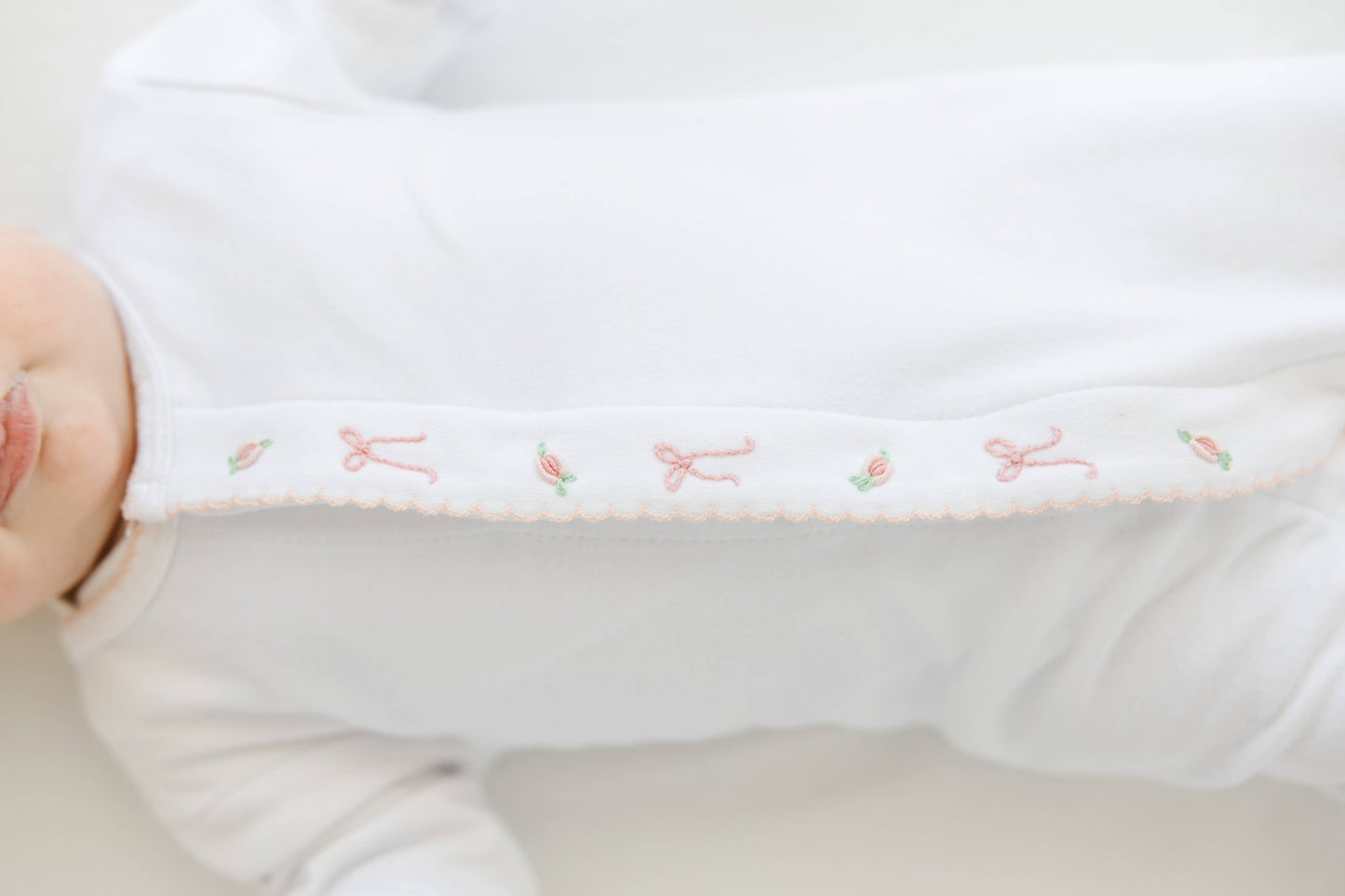 Winn and William - Bitty Bows Sleeper: 3 Month