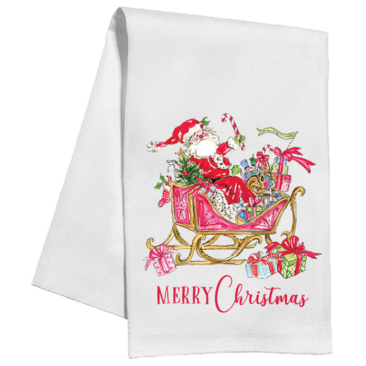 Sleigh Christmas Towel