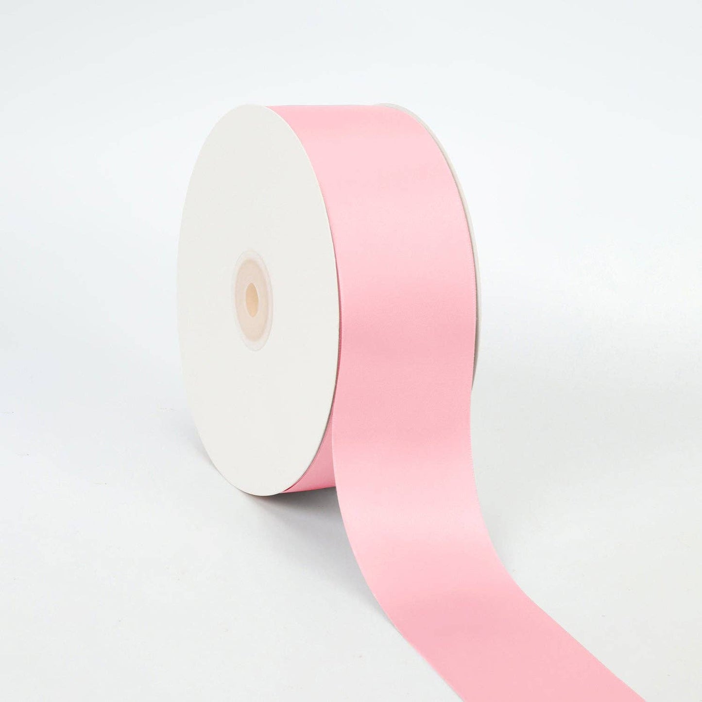 LA Ribbons Wholesale - Double Face Satin Ribbon | Pink (150): 1 1/2" - 50 Yard Roll