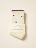 Effortless Club - 🇺🇸 USA Mini Heart Petal Grip Sock, Pilates Socks