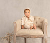 Feltman Brothers - Baby & Toddler Girls Rosebud Knit Set: Ecru / 4T