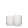 Sommelier Stemless Wine Glass Oat Milk