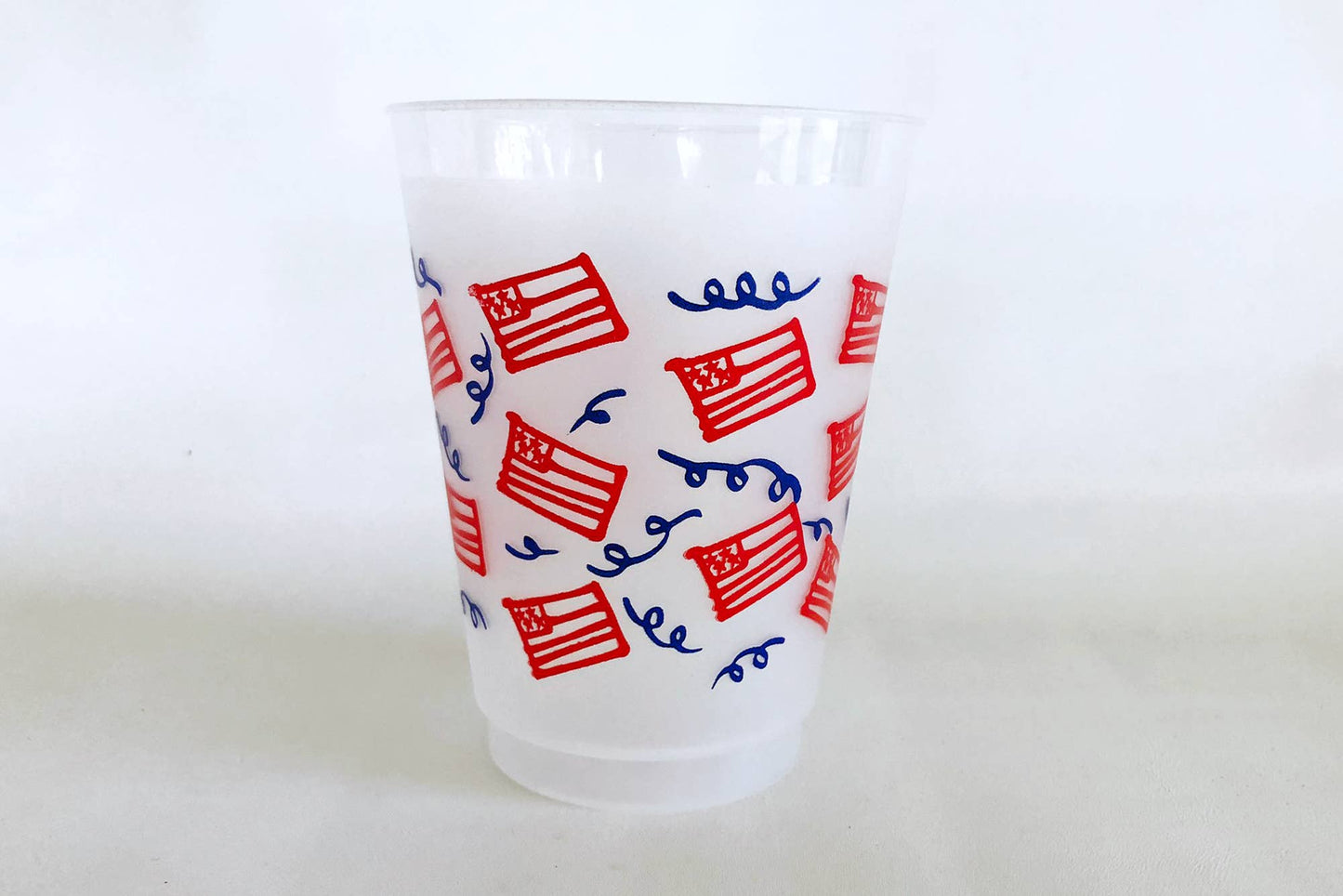 American Flag Wrap Frost Cup